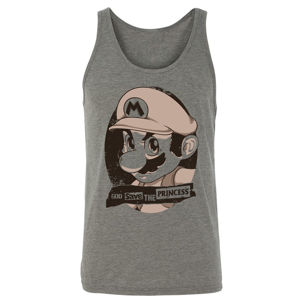 Unisex Jersey Tank - Y1PMZ9MS - Grey Triblend - 2