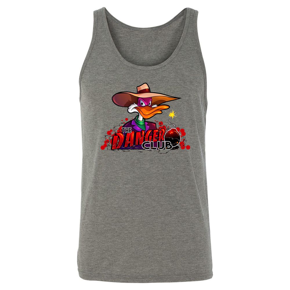 Unisex Jersey Tank - 4J37E98D - Grey Triblend - 2
