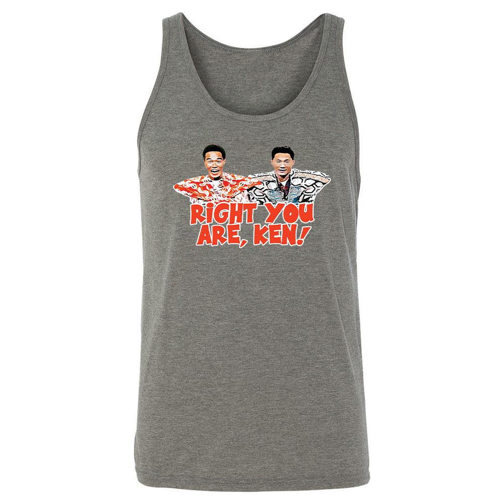 Unisex Jersey Tank - XBUZ44M9 - Grey Triblend - 2