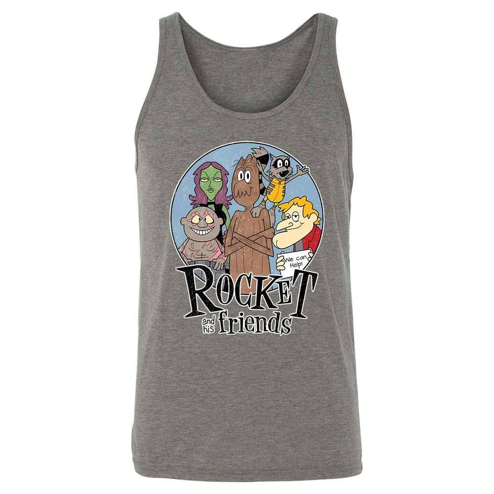 Unisex Jersey Tank - TQ16VUWQ - Grey Triblend - 2