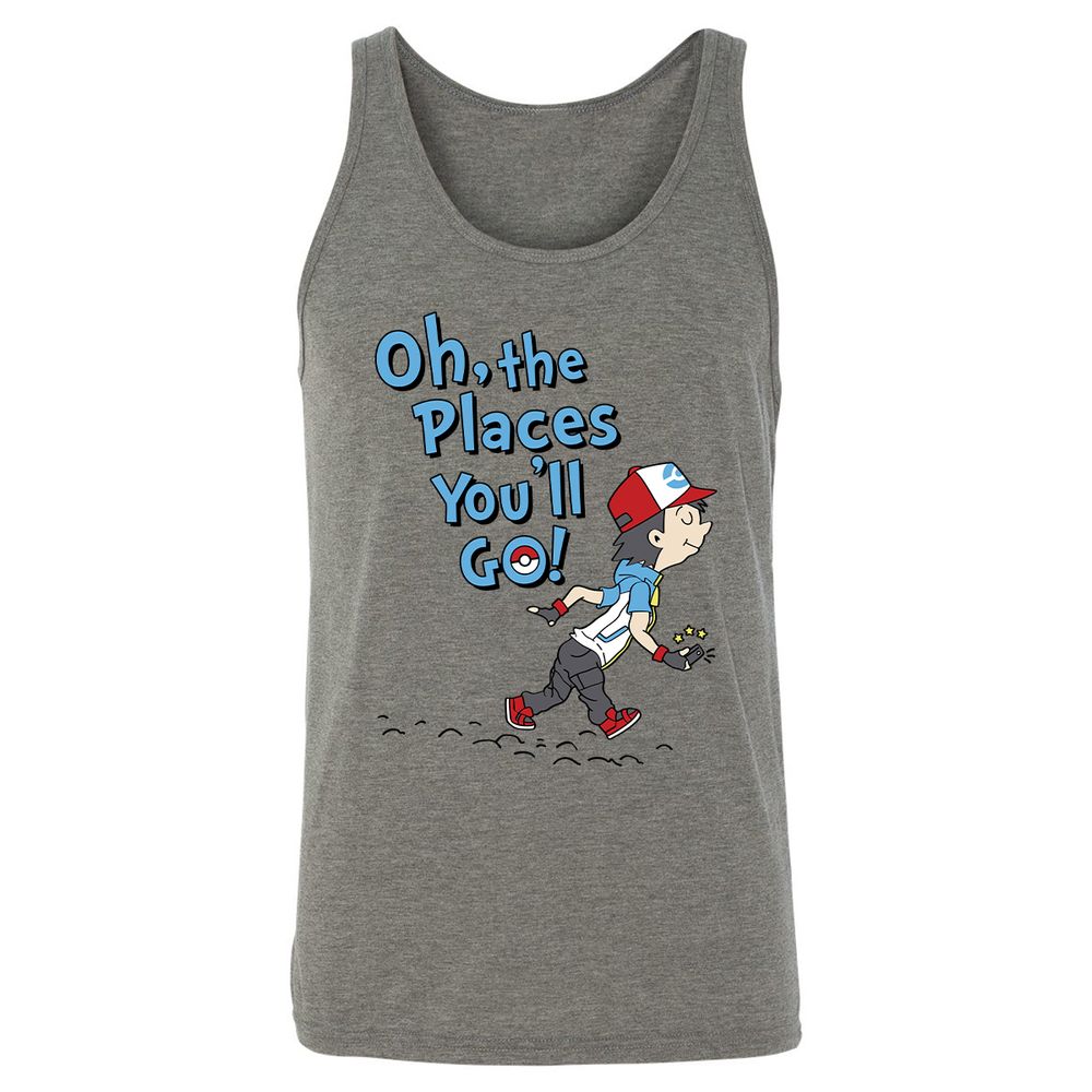 Unisex Jersey Tank - QJAWK1KG - Grey Triblend - 2