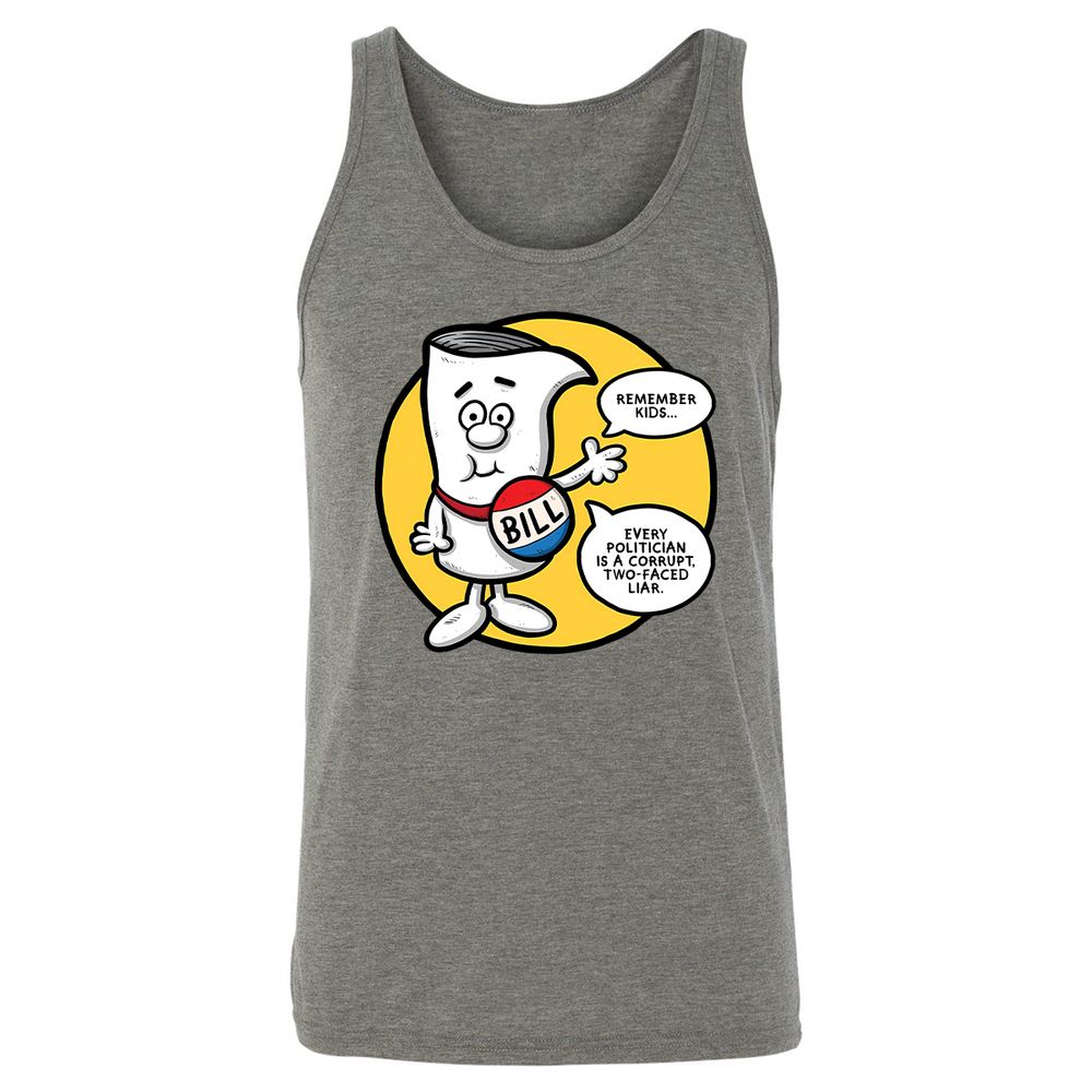 Unisex Jersey Tank - 7TAHP8AB - Grey Triblend - 2