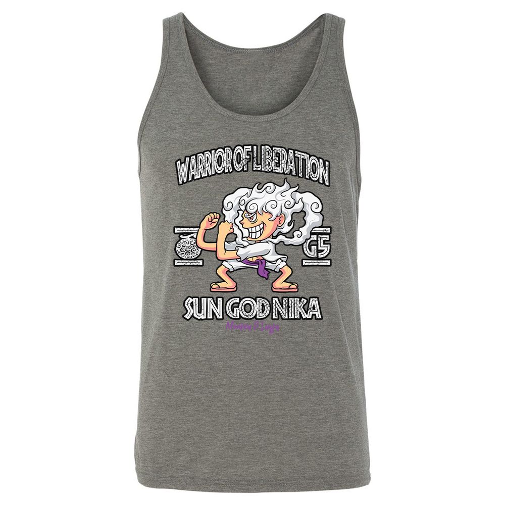 Unisex Jersey Tank - 5BUKW7Z7 - Grey Triblend - 2
