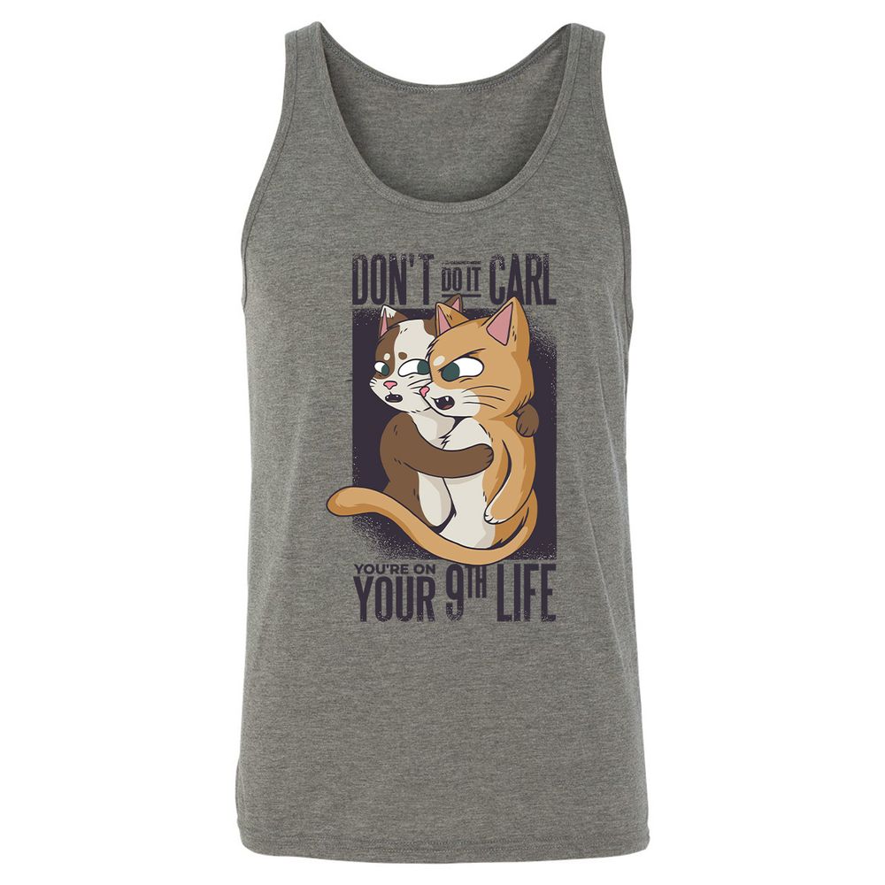 Unisex Jersey Tank - 6AAUQ1UK - Grey Triblend - 2