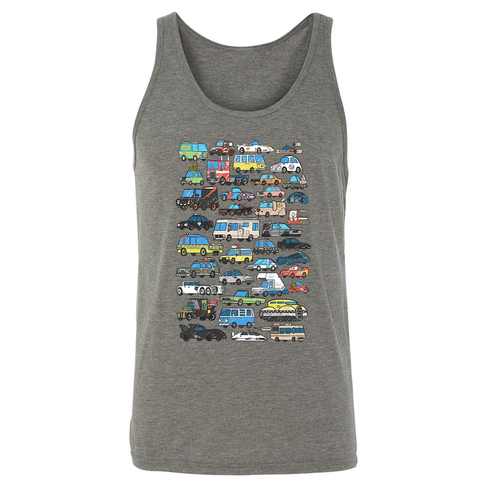 Unisex Jersey Tank - TW2GG8BT - Grey Triblend - 2