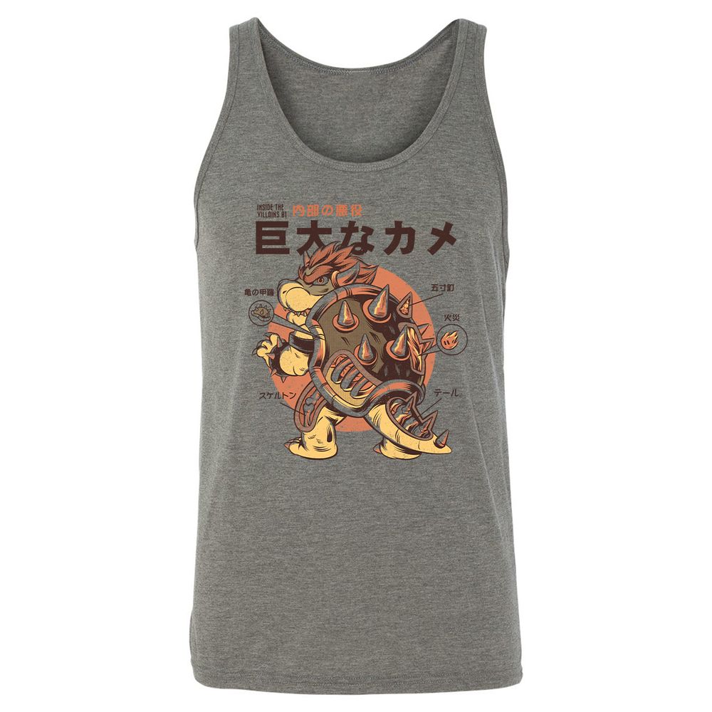 Unisex Jersey Tank - JXYM7WP2 - Grey Triblend - 2
