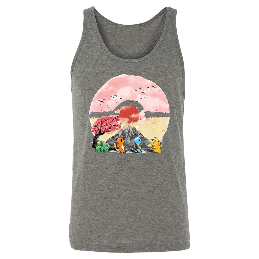 Unisex Jersey Tank - CZFQFL6D - Grey Triblend - 2