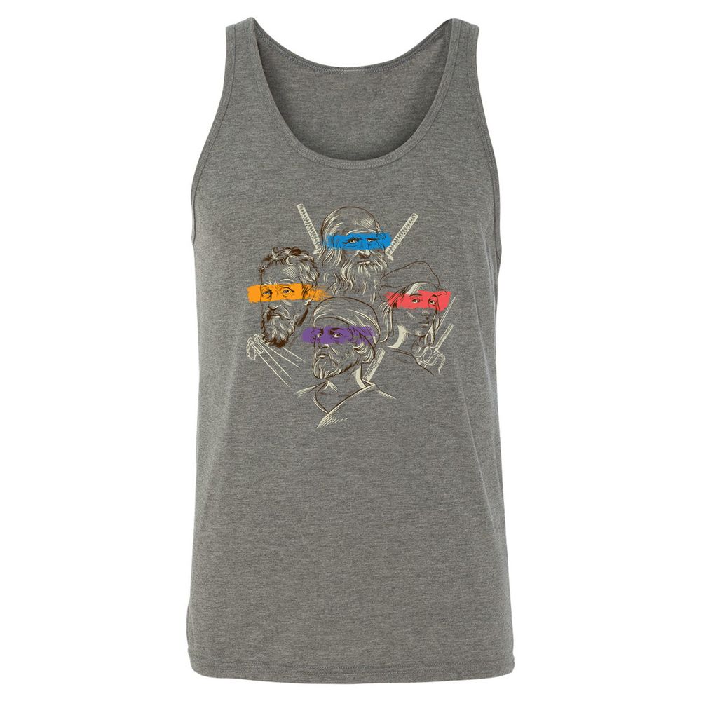 Unisex Jersey Tank - QB4XGTNL - Grey Triblend - 2