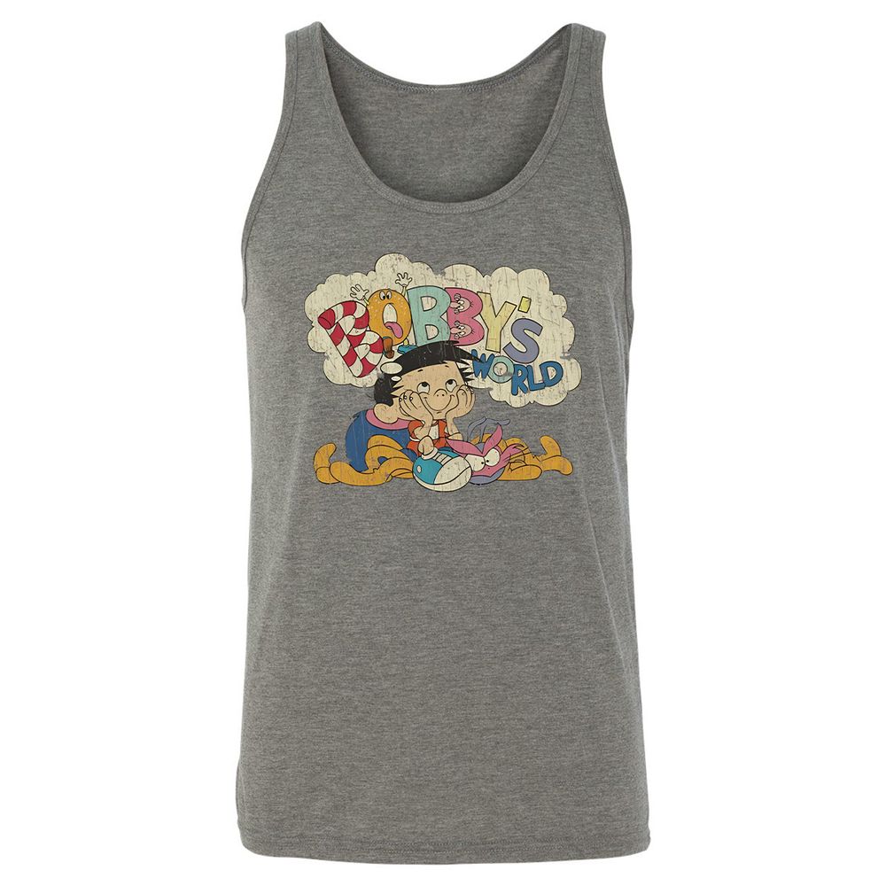 Unisex Jersey Tank - 1TNYP247 - Grey Triblend - 2