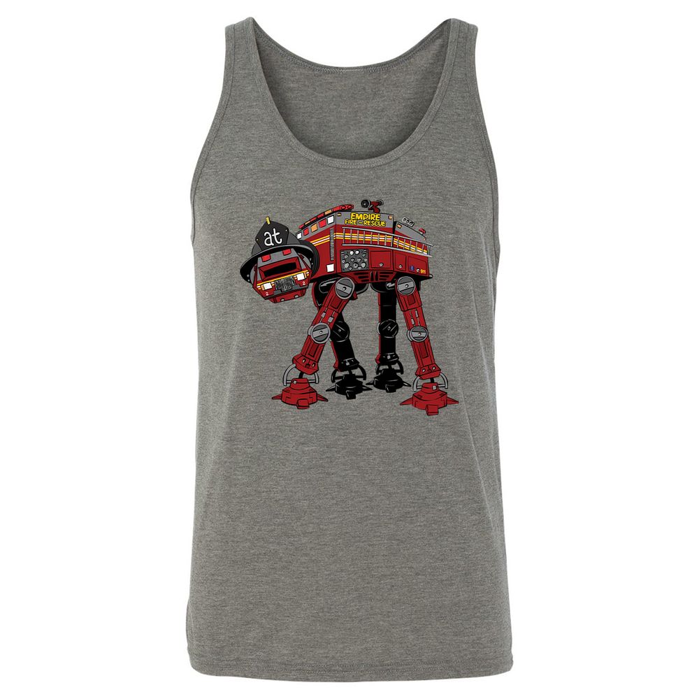 At-At Fire Truck - Grey Triblend - 2