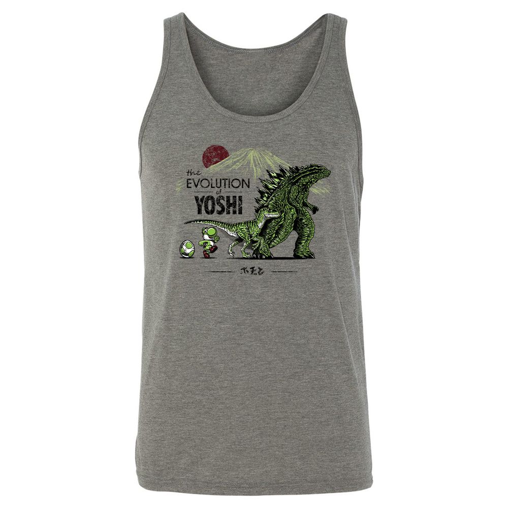 Unisex Jersey Tank - P84CY5DM - Grey Triblend - 2