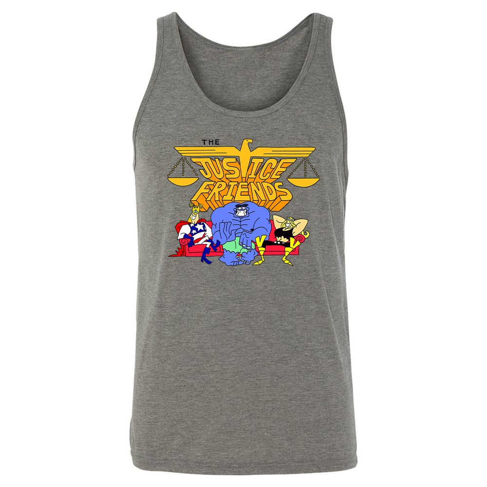 Unisex Jersey Tank - 2T7CLWL4 - Grey Triblend - 2