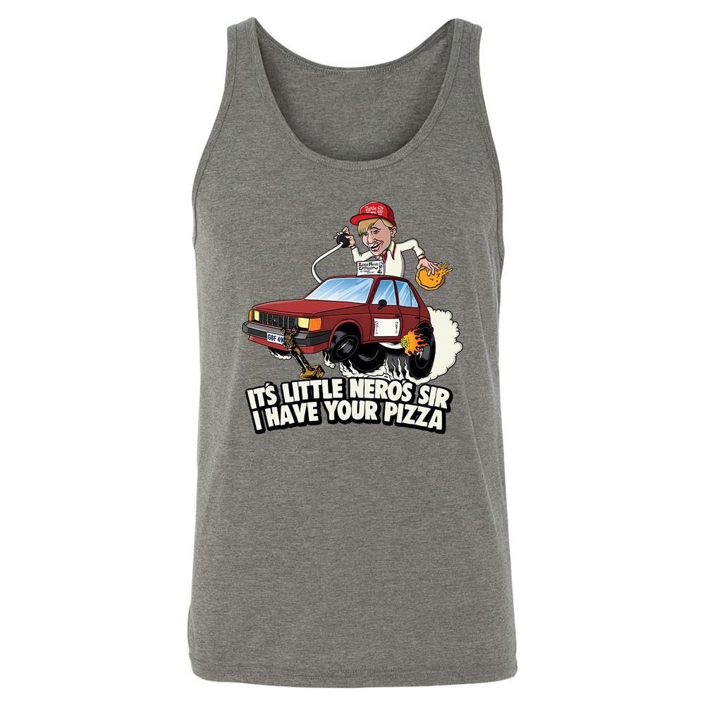 Little Nero's I have your pizza! - Grey Triblend - 2