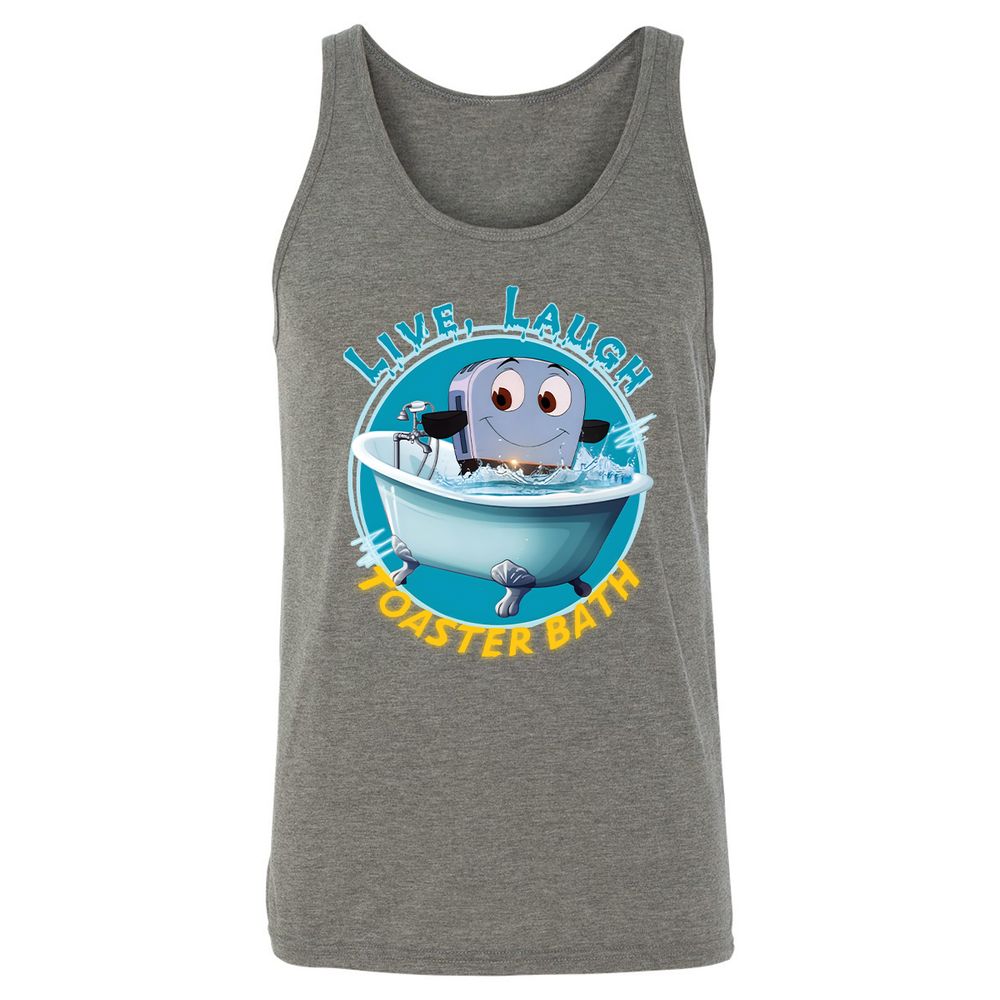 Unisex Jersey Tank - EA6XBFLW - Grey Triblend - 2