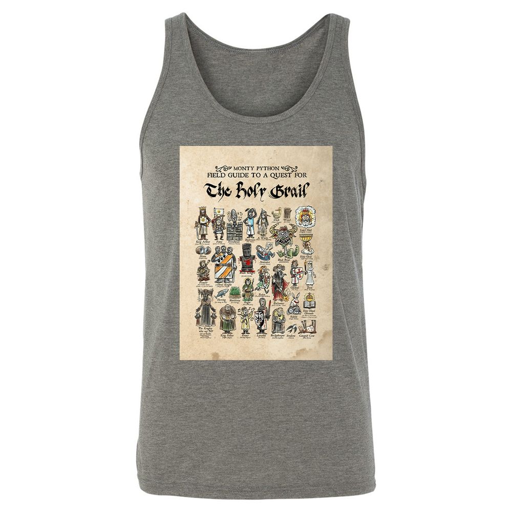 Unisex Jersey Tank - 5UZ4L466 - Grey Triblend - 2