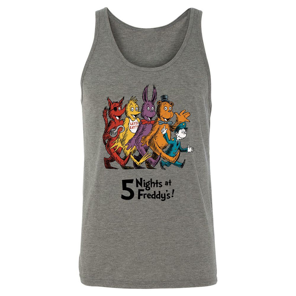 Unisex Jersey Tank - PXQCJK4S - Grey Triblend - 2