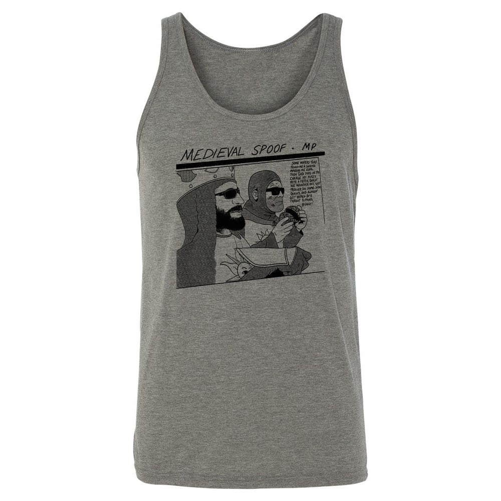 Unisex Jersey Tank - U9BTZDEA - Grey Triblend - 2