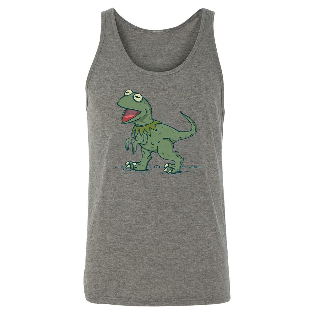 Unisex Jersey Tank - KNTKSKSX - Grey Triblend - 2