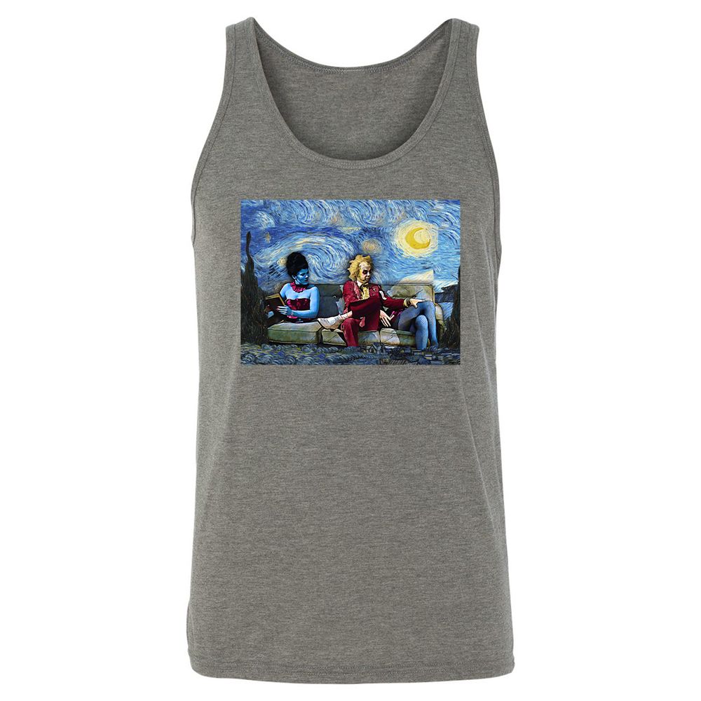 Unisex Jersey Tank - 4TLUEUBX - Grey Triblend - 2