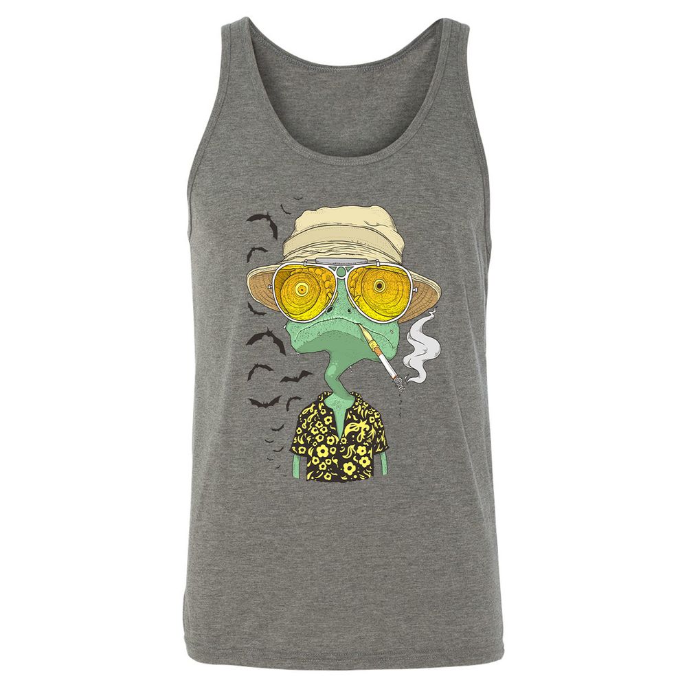 Unisex Jersey Tank - F43ELFN3 - Grey Triblend - 2