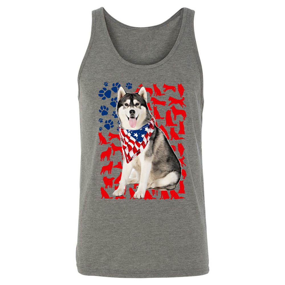 Unisex Jersey Tank - 7FMXBCKW - Grey Triblend - 2