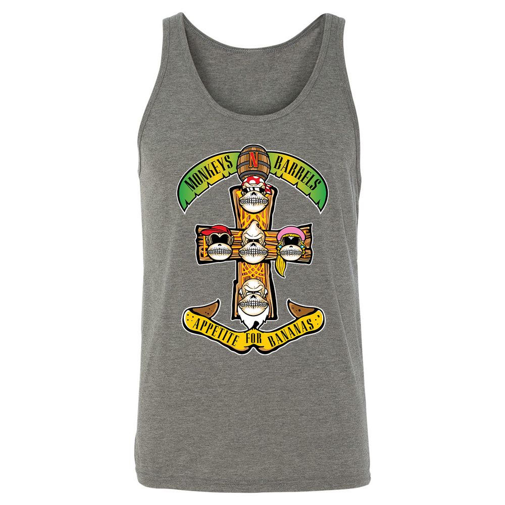Unisex Jersey Tank - 263QXSQ1 - Grey Triblend - 2