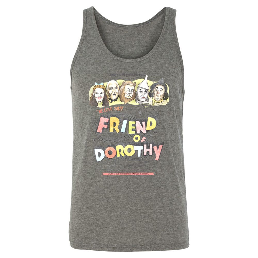 Friend of Dorothy - Grey Triblend - 2