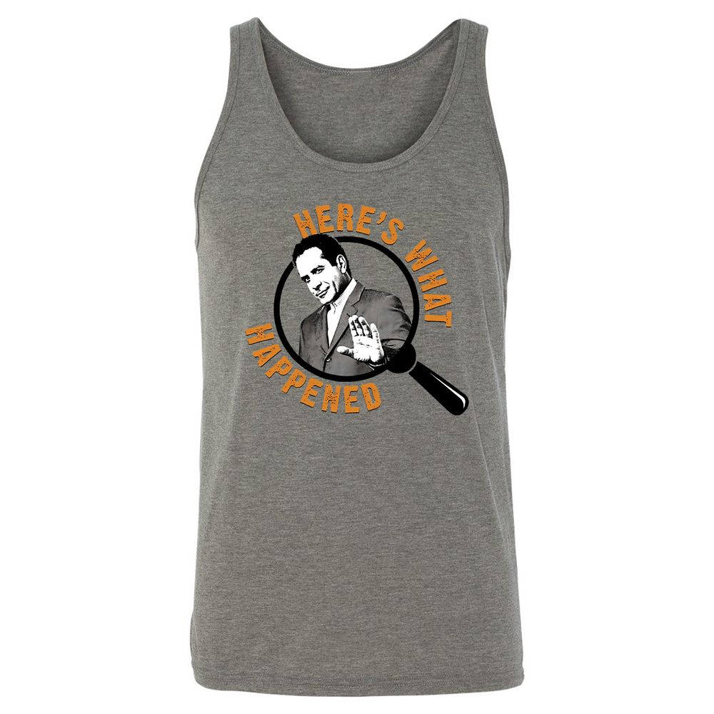 Unisex Jersey Tank - 458WS1PJ - Grey Triblend - 2