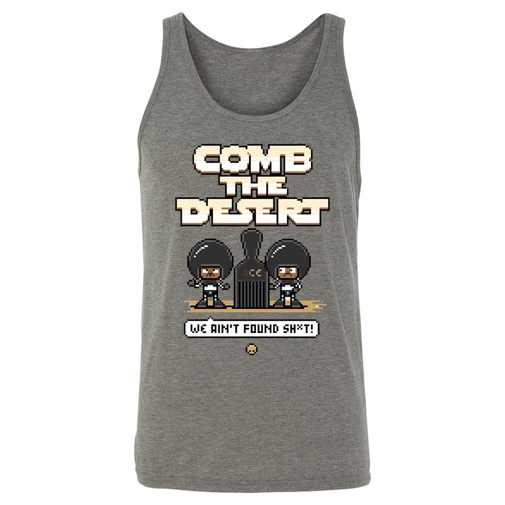 Comb The Desert - Grey Triblend - 2