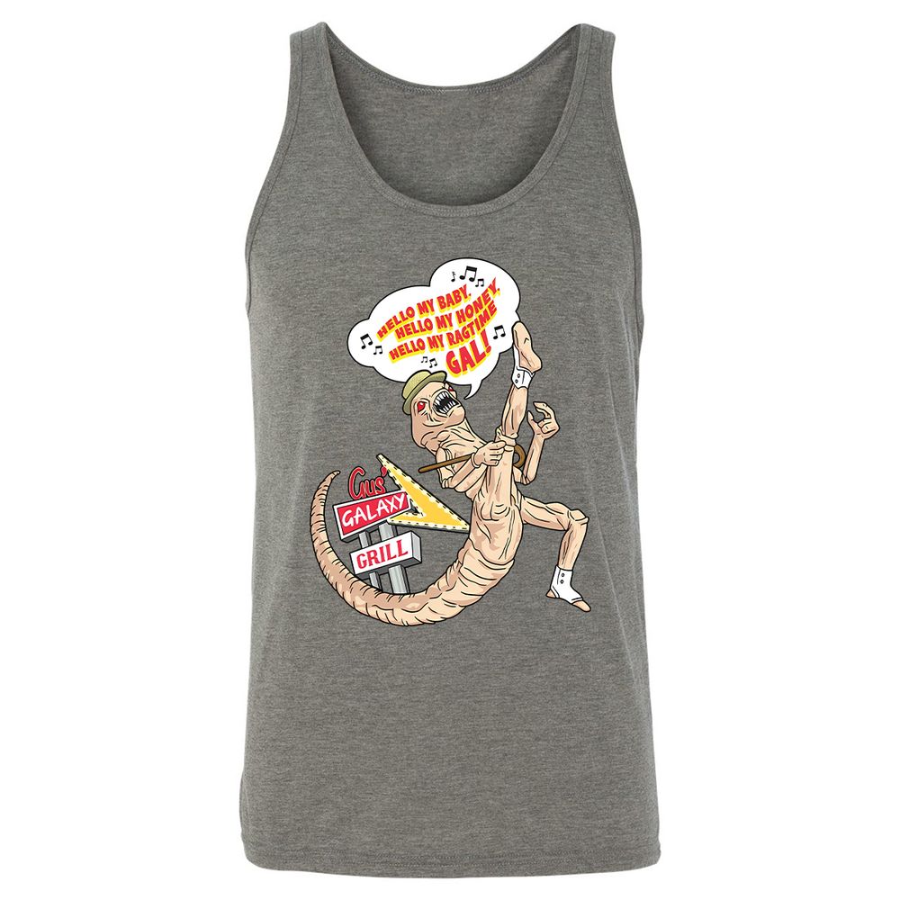 Unisex Jersey Tank - 4TS84PG1 - Grey Triblend - 2