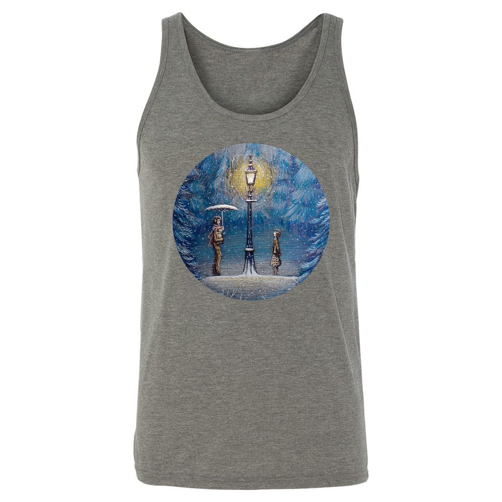 Unisex Jersey Tank - U6QP4DLT - Grey Triblend - 2