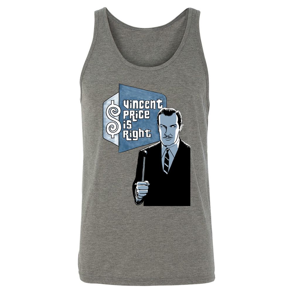 Unisex Jersey Tank - 9WZURKSB - Grey Triblend - 2