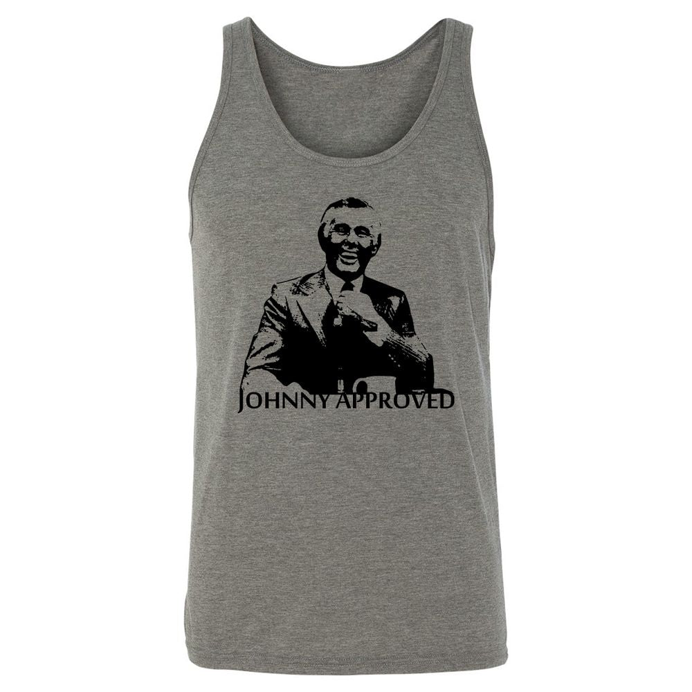 If it's good, Johnny Approves - Grey Triblend - 2