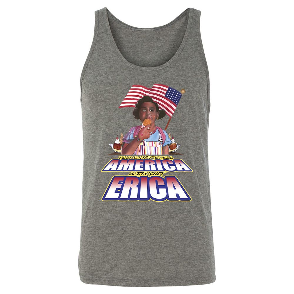 Unisex Jersey Tank - 764QF3TM - Grey Triblend - 2