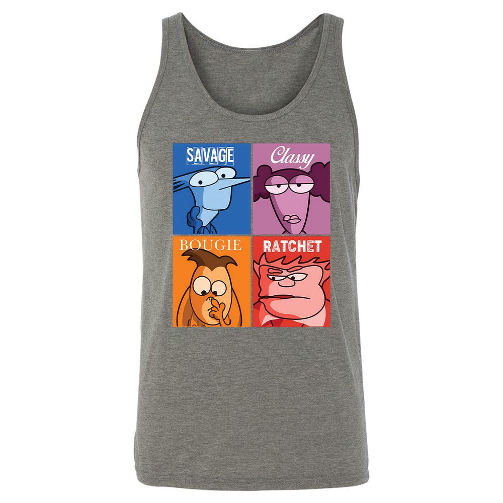 Unisex Jersey Tank - XGV6JA87 - Grey Triblend - 2