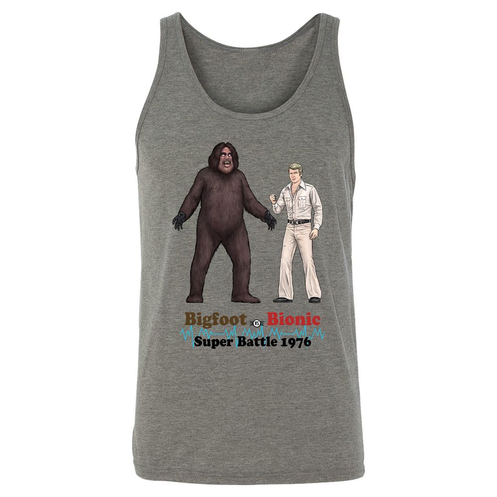 Unisex Jersey Tank - Q6FNMMTW - Grey Triblend - 2