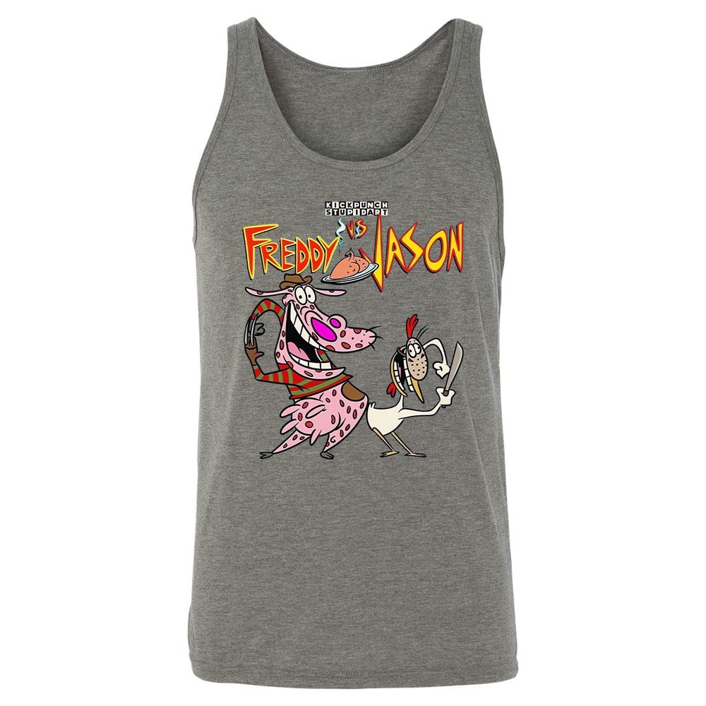 Unisex Jersey Tank - LA7ETQJ3 - Grey Triblend - 2