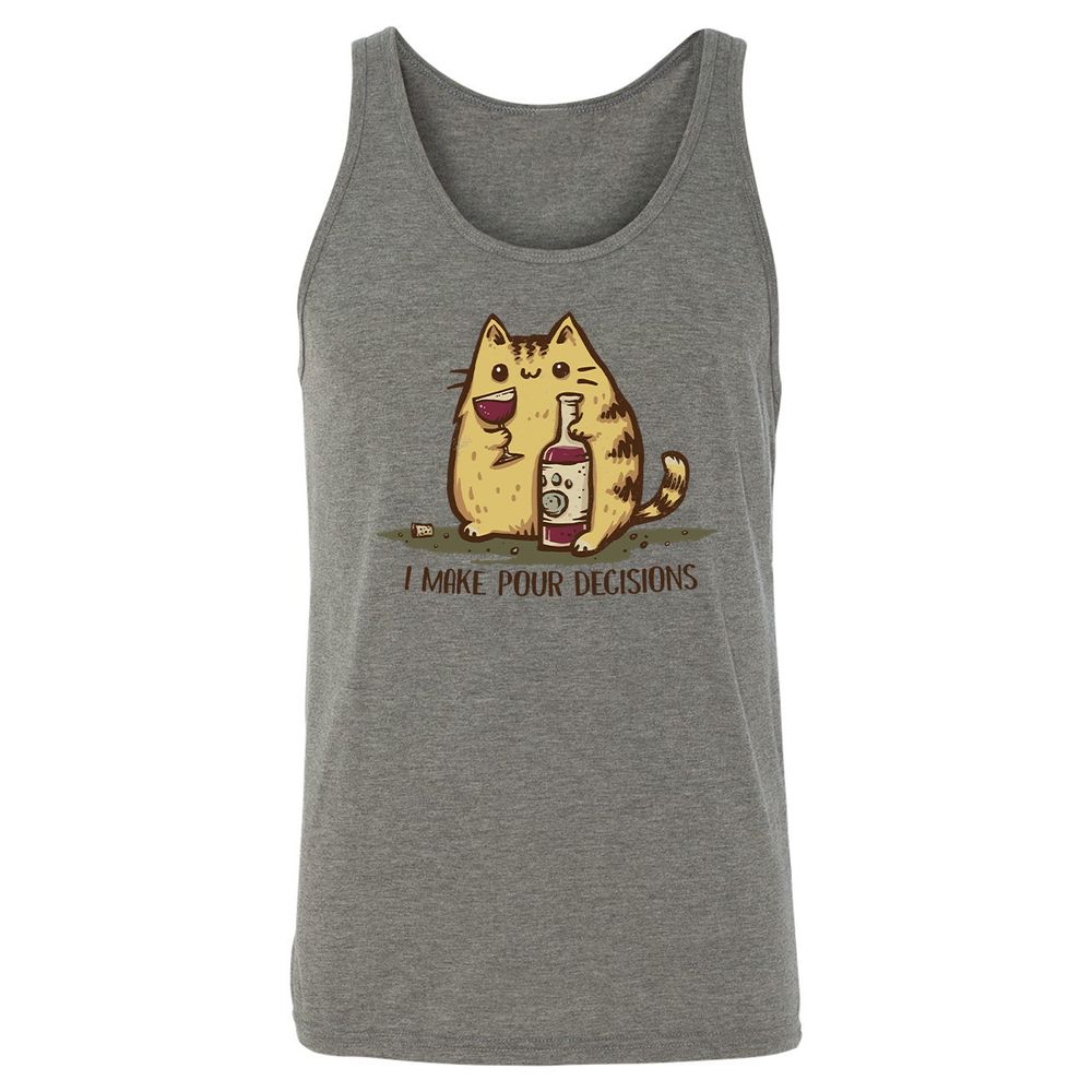 Unisex Jersey Tank - HQC9PR4E - Grey Triblend - 2