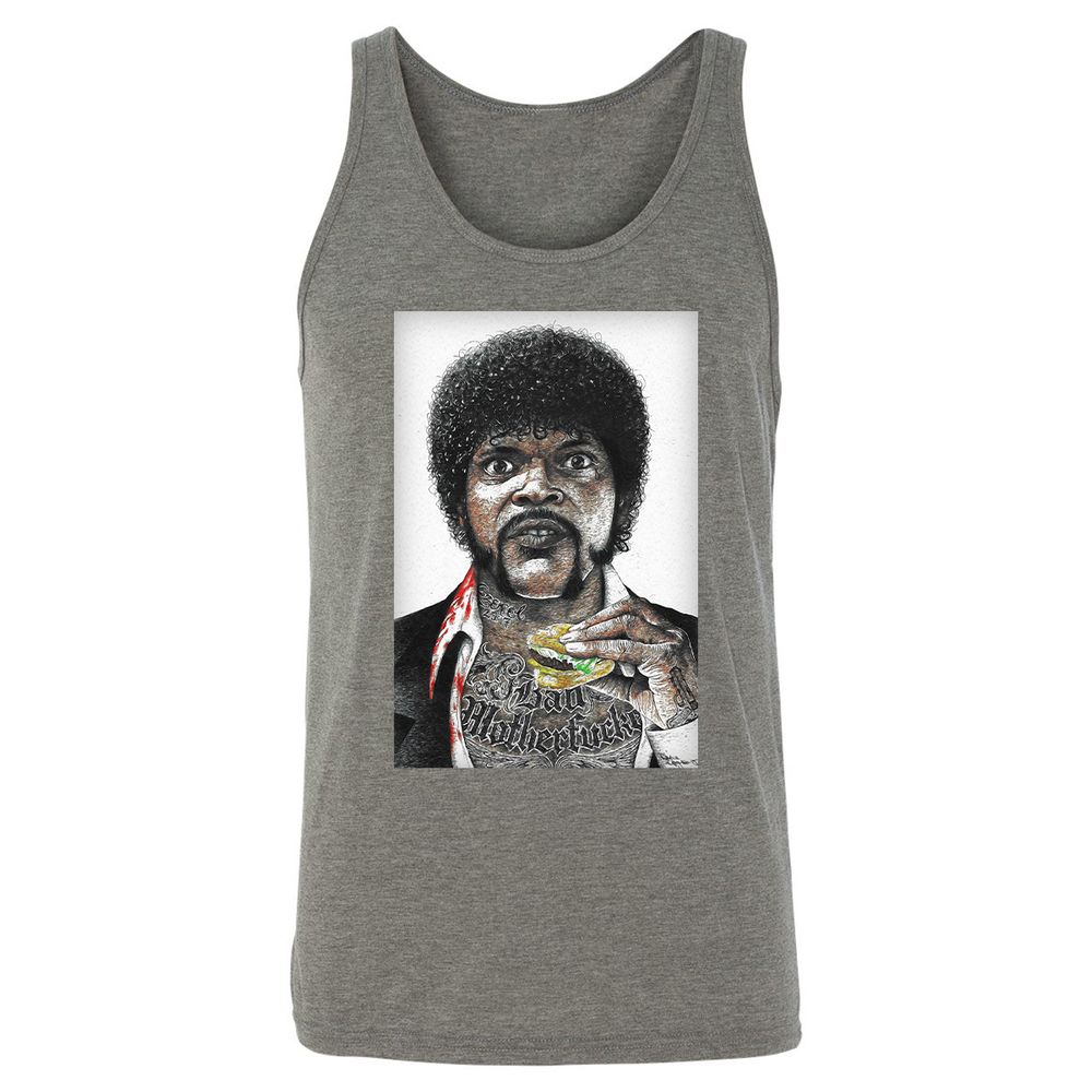 Unisex Jersey Tank - BY2DSXUM - Grey Triblend - 2