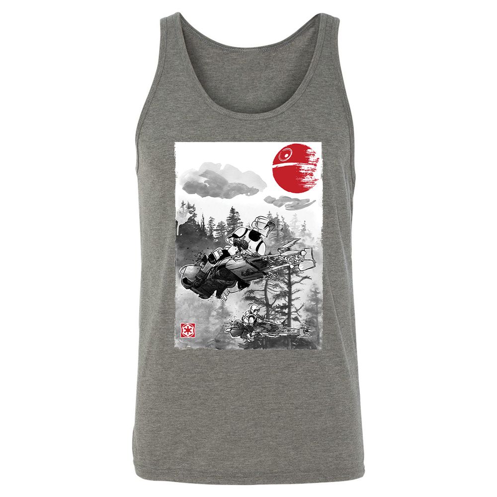 Unisex Jersey Tank - 3DHGG9D5 - Grey Triblend - 2