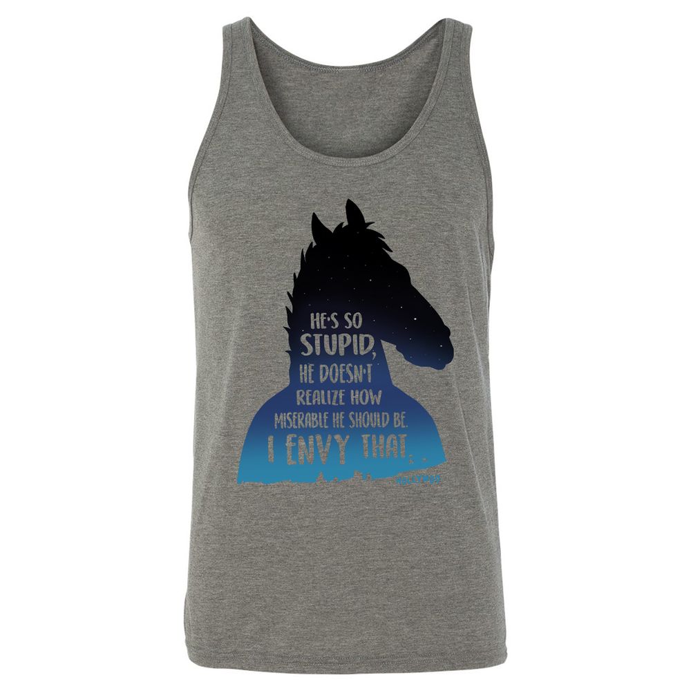 Unisex Jersey Tank - 1MSPRJLF - Grey Triblend - 2