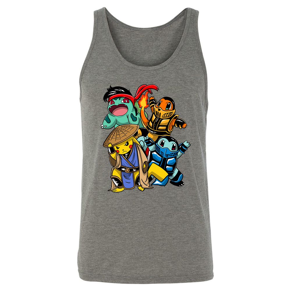 Unisex Jersey Tank - D66LCN8D - Grey Triblend - 2
