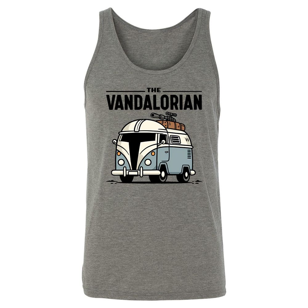 Unisex Jersey Tank - S1VEL7CJ - Grey Triblend - 2