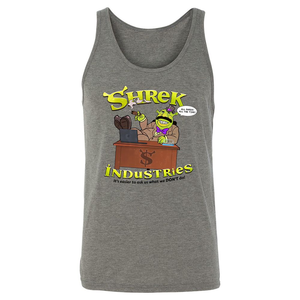 Unisex Jersey Tank - N9VJUBYK - Grey Triblend - 2