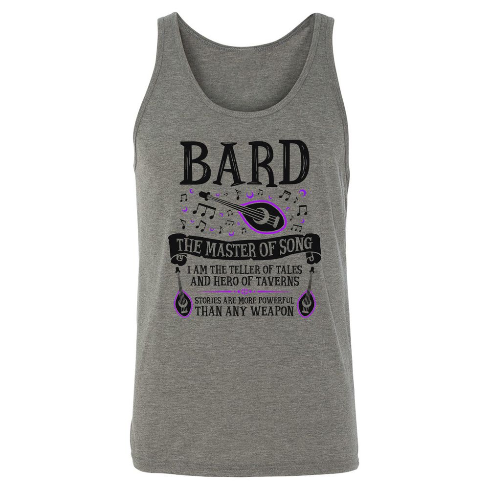 Unisex Jersey Tank - RQD9F87S - Grey Triblend - 2