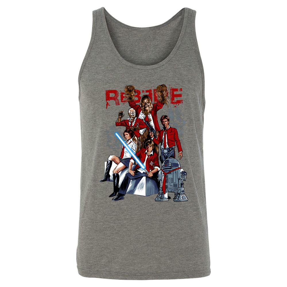 Unisex Jersey Tank - 4291PZB2 - Grey Triblend - 2