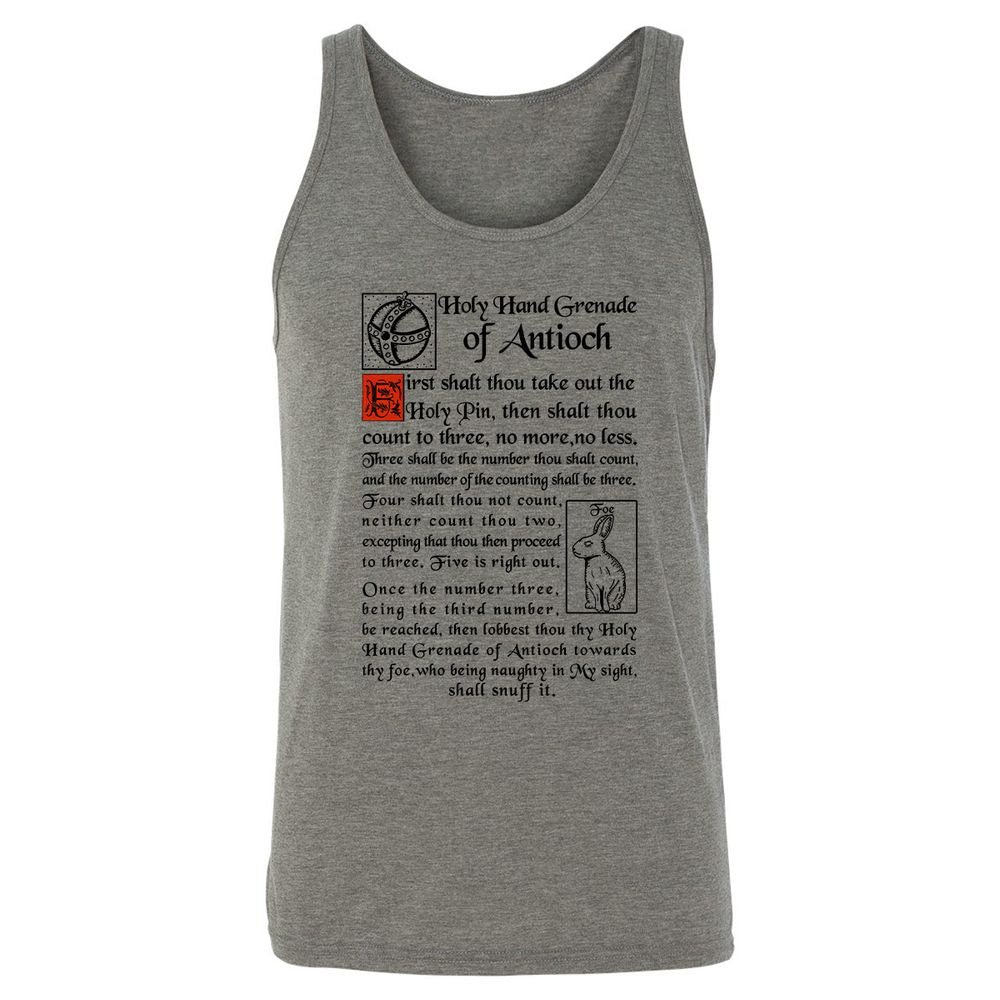 Unisex Jersey Tank - 31K5QH1T - Grey Triblend - 2