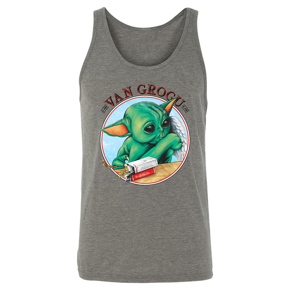Unisex Jersey Tank - R7GKPKR4 - Grey Triblend - 2
