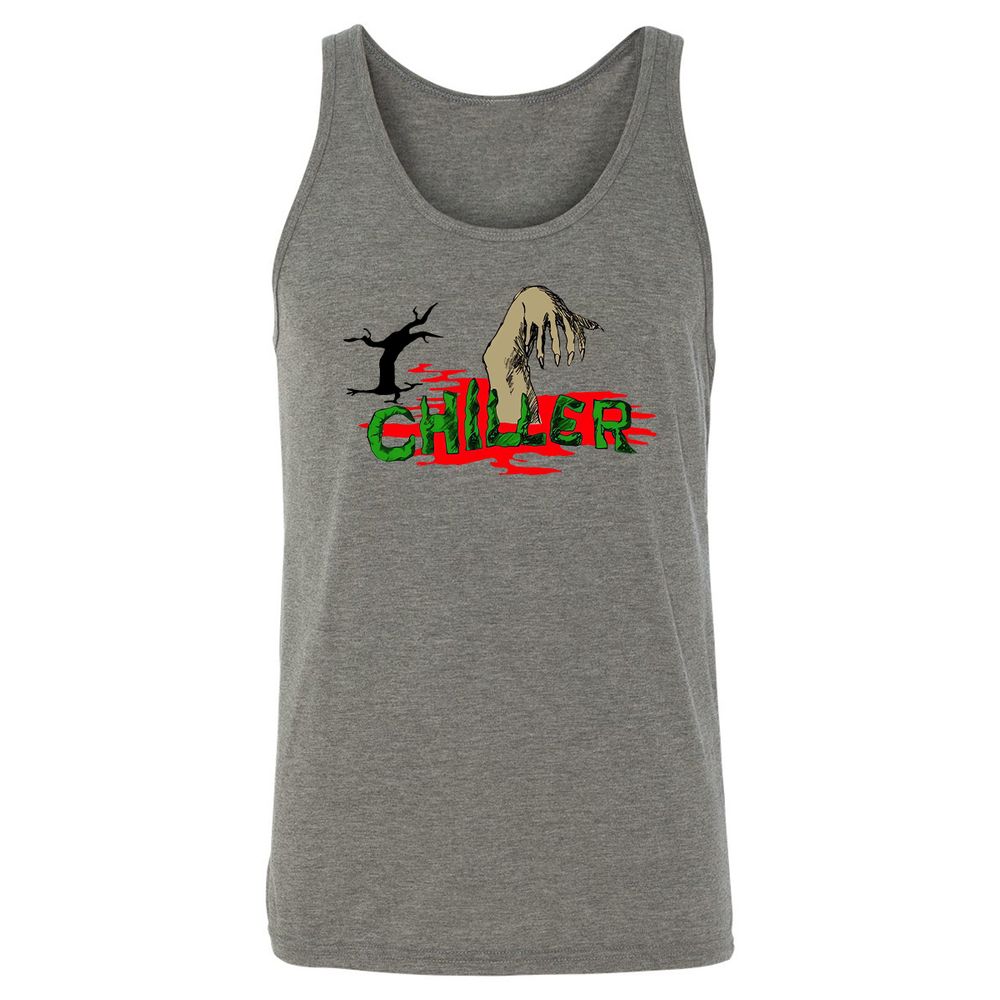 Unisex Jersey Tank - UQJ6G323 - Grey Triblend - 2