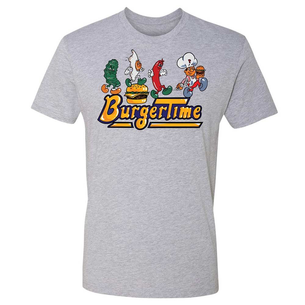 BurgerTime - Heather Grey - 2